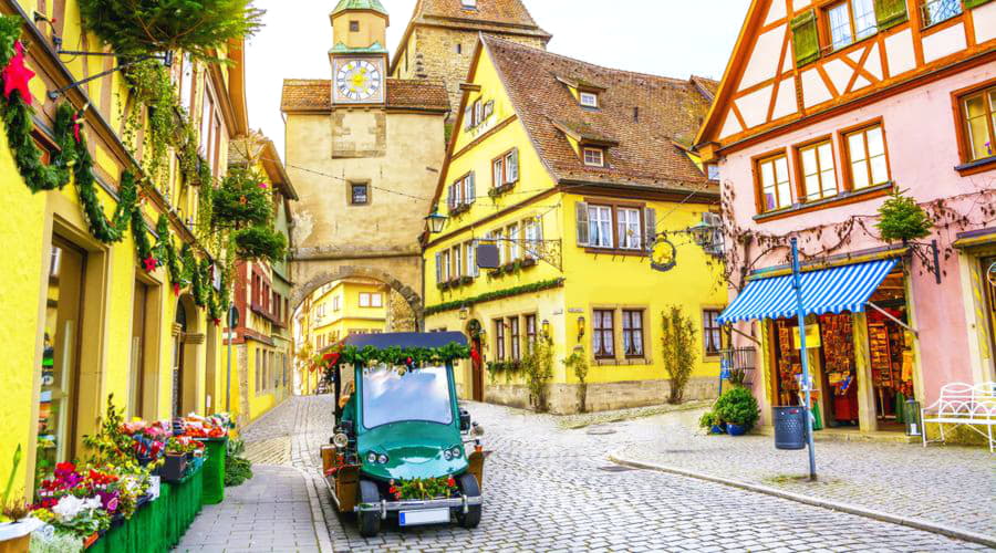 Las mejores ofertas de alquiler de coches en Rothenburg Ob Der Tauber